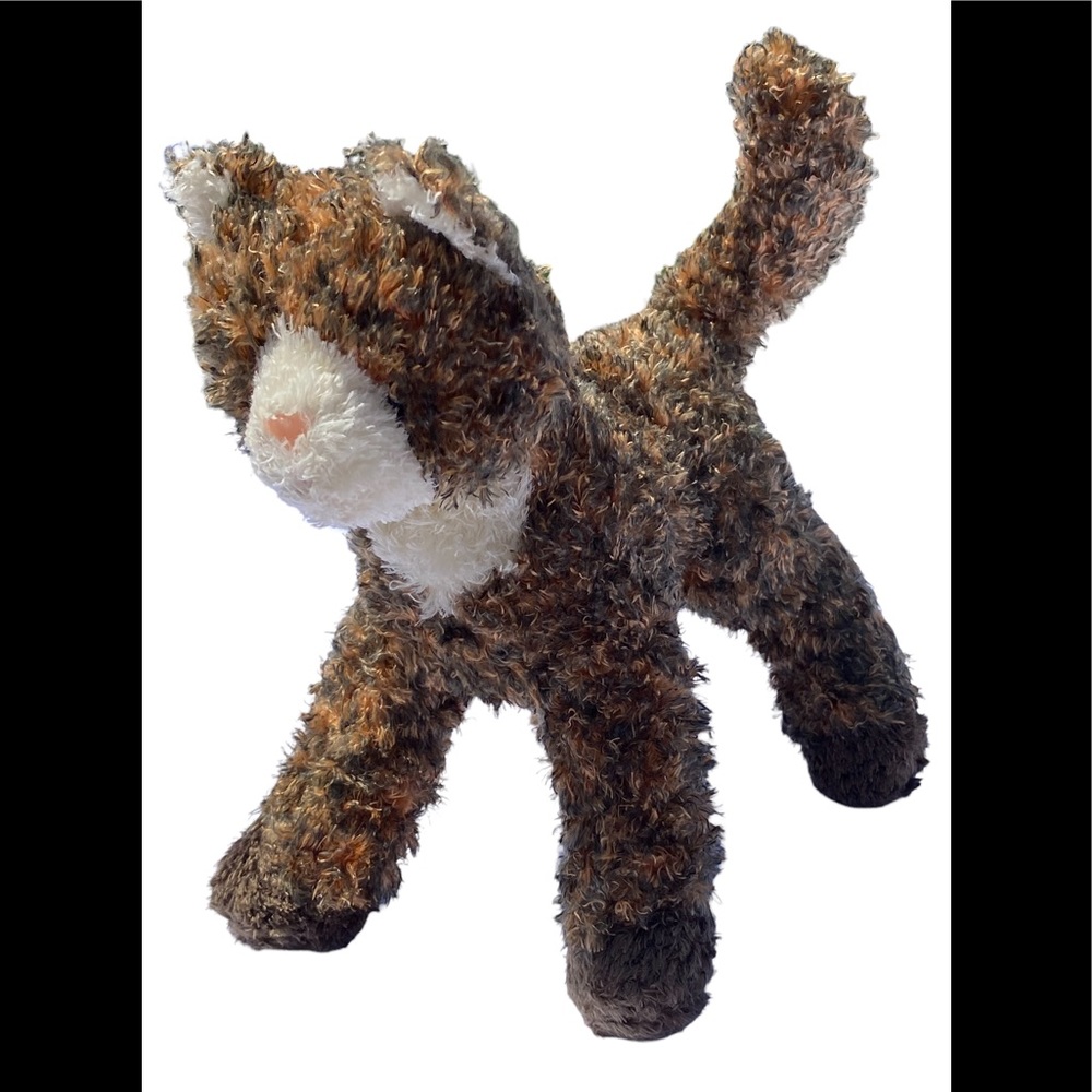 Douglas Cuddle Toy Super Soft brown ginger tiger cat 8” - Picture 1 of 10